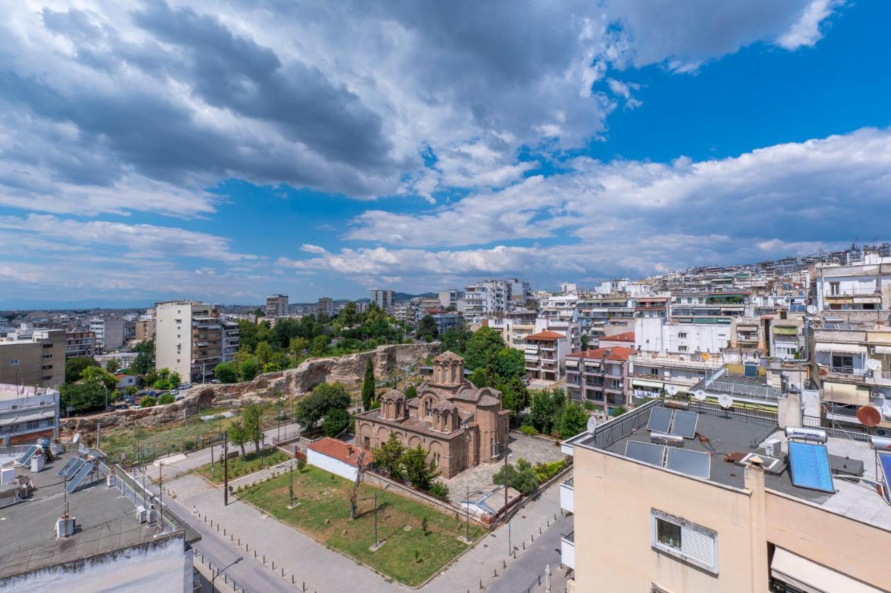 Kosmos Service Apartment Beautiful Studio 1 With Additional Cost Parking テッサロニキ エクステリア 写真