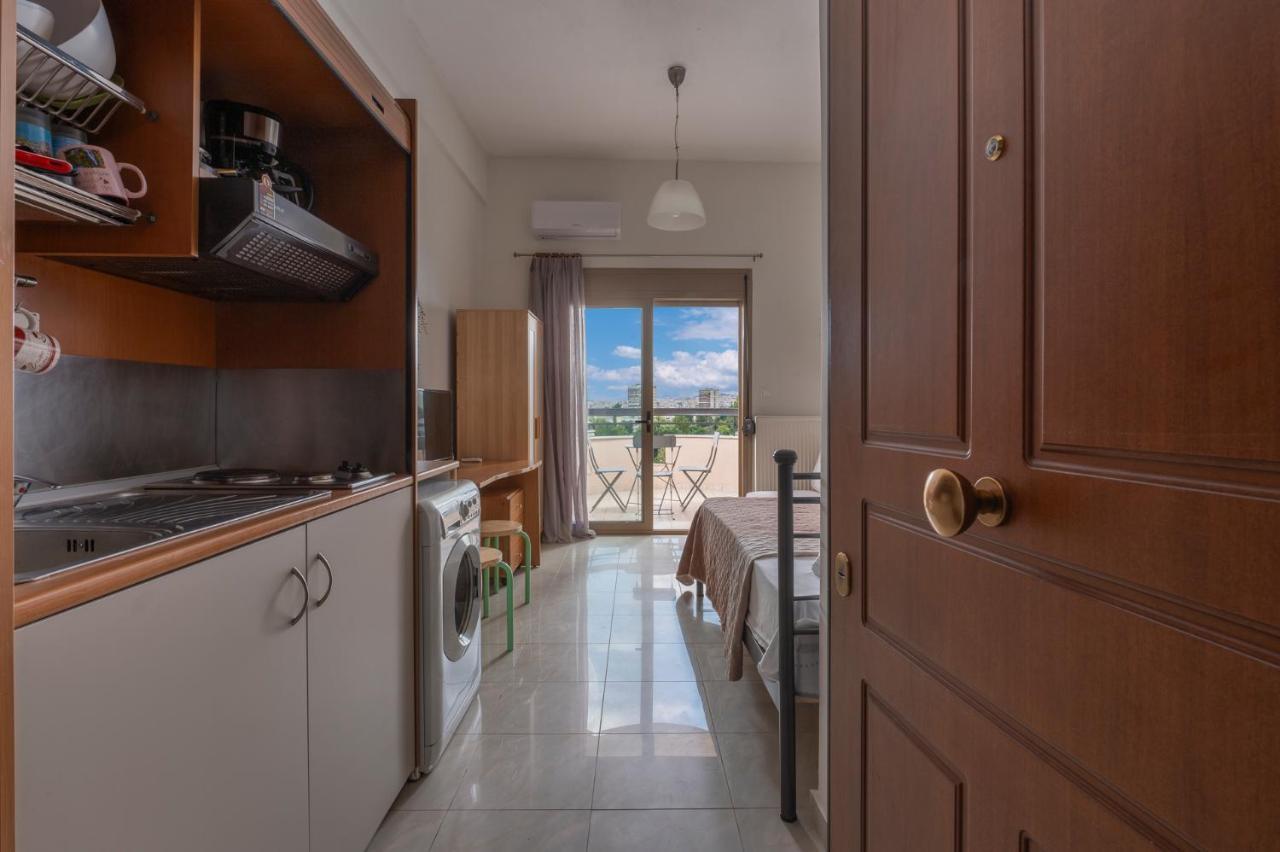 Kosmos Service Apartment Beautiful Studio 1 With Additional Cost Parking テッサロニキ エクステリア 写真