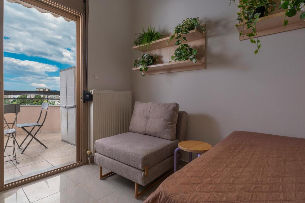 Kosmos Service Apartment Beautiful Studio 1 With Additional Cost Parking テッサロニキ エクステリア 写真